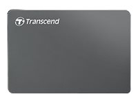 Transcend StoreJet 25C3 - Disque dur - 1 To - externe (portable) - 2.5" - USB 3.0 - gris de fer TS1TSJ25C3N