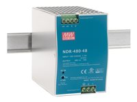 D-Link DIS N480-48 - Alimentation électrique (montable sur rail DIN) - 480 Watt - pour DIS 100G-5PSW DIS-N480-48