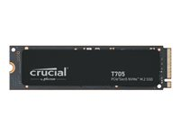 Crucial T705 - SSD - chiffré - 4 To - interne - M.2 2280 - PCI Express 5.0 (NVMe) - TCG Opal Encryption 2.01 CT4000T705SSD3