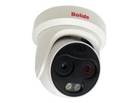 Bolide - Caméra de surveillance thermique / réseau - dôme - couleur (Jour et nuit) - 4 MP - 1980 x 1080 - audio - LAN 10/100 - MJPEG, H.264, H.265 - CC 12 V / PoE BN2029TH