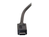 C2G 2m USB 3.1 Gen 1 USB Type C to USB B Cable M/M - USB C Cable Black - Câble USB - USB Type B (M) pour 24 pin USB-C (M) - USB 3.1 - 2 m - noir 88866