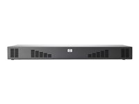 HPE IP Console G2 Switch with Virtual Media and CAC 4x1Ex32 - Commutateur KVM - 32 x KVM port(s) - 1 utilisateur local - 4 utilisateurs IP - de bureau - pour HPE 10XXX G2, 600, 800; Advanced Series Racks 42U 600; ProLiant DL20 Gen9, e2000 G6; Rack AF622A