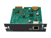 Carte de gestion réseau APC 3 avec arrêt du réseau PowerChute - Carte de supervision distante - 1GbE - 1000Base-T - pour P/N: SMTL2200RM2UC, SMTL3000RM2UC, SMTL3000RM2UCNC, SRTL10KRM4UT, SRTL8KRM4UT AP9640