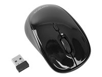 Targus - Souris - droitiers et gauchers - optique - sans fil - 2.4 GHz - récepteur sans fil USB - noir AMW50EU