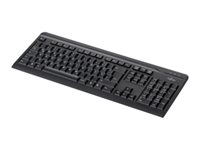 Fujitsu KB410 - Clavier - USB - Français - noir - OEM - pour Celsius J550, M7010, M770, W580; ESPRIMO G558, P558, Q958; FUTRO Q940, S5010, S7010, S9010 S26381-K511-L440