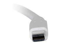 C2G 2m Mini DisplayPort Extension Cable M/F - White - Rallonge de câble DisplayPort - Mini DisplayPort (F) pour Mini DisplayPort (M) - 2 m - blanc 84414
