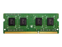QNAP - DDR3L - module - 1 Go - SO DIMM 204 broches - 1600 MHz / PC3L-12800 - 1.35 V - mémoire sans tampon - non ECC RAM-1GDR3L-SO-1600