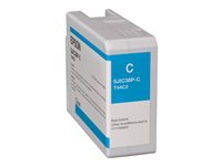 Epson SJIC36P(C) - 80 ml - cyan - original - cartouche d'encre - pour ColorWorks CW-C6000Ae, CW-C6000Pe, CW-C6500Ae, CW-C6500Pe C13T44C240