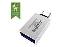 Vision - Adaptateur USB - 24 pin USB-C (M) pour USB type A (F) - USB 3.1 Gen 2 - blanc TC-USBC3A