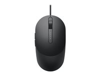 Dell MS3220 - Souris - laser - 5 boutons - filaire - USB 2.0 - noir - avec 3 ans de garantie matérielle de base - pour Latitude 54XX, 55XX; Precision 32XX, 35XX, 55XX, 75XX, 77XX; Vostro 13 5310, 15 7510, 5625 MS3220-BLK