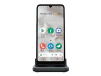 DORO 8100 - 4G smartphone - RAM 2 Go / Mémoire interne 32 Go - microSD slot - 6.1" - 1560 x 720 pixels - 3 x caméras arrière 13 MP, 2 MP, 2 MP - front camera 5 MP - gris 8176