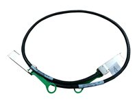 HPE X240 Direct Attach Copper Cable - Câble d'attache directe 100GBase - QSFP28 (M) pour QSFP28 (M) - 5 m - pour FlexFabric 12900, 12900E 36, 12902, 5930, 5930 2QSFP+, 5930 2-slot, 5930 32, 5930 4-slot JL273A