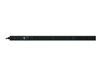 APC Easy Metered Rack PDU EPDU1216M - Unité de distribution secteur (rack-montable) - CA 400 V - 11000 VA - triphasé - Ethernet - entrée : IEC 60309 3P+N+PE - connecteurs de sortie : 24 (3 x IEC 60320 C19, 21 x IEC 60320 C13) - 0U - 1.98 m cordon - noir EPDU1216M