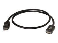 C2G 10ft DisplayPort to HDMI Cable - DP to HDMI Adapter Cable - M/M - Câble DisplayPort - DisplayPort (M) pour HDMI (M) - 3.048 m - noir 54327