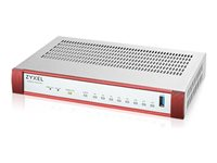 Zyxel ZyWALL USG FLEX 100HP - Firewall - avec 1 an d'offre groupée de sécurité - 8 ports - 1GbE - géré par le Cloud USGFLEX100HP-EU0102F