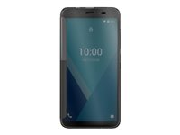 Wiko Easy - Étui à rabat pour téléphone portable - polycarbonate, polyuréthanne thermoplastique (TPU) - gris volcanique - pour Wiko Y51 WKPRFOGYK211