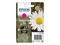 Epson 18 - 3.3 ml - magenta - original - emballage coque avec alarme radioélectrique/ acoustique - cartouche d'encre - pour Expression Home XP-212, 215, 225, 312, 315, 322, 325, 412, 415, 422, 425 C13T18034022