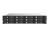 QNAP TL-R1220Sep-RP - Baie de disques - 12 Baies (SATA-600 / SAS-3) - SAS 12Gb/s (externe) - rack-montable - 2U TL-R1220SEP-RP