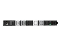 HPE G2 Metered Modular Horizontal True 0U - Unité de distribution secteur (rack-montable) - CA 400 V - 11000 VA - 3 phases 5 fils - entrée : IEC 60309 - connecteurs de sortie : 6 (IEC 60320 C19) - 1U - 30.5 cm cordon - pour Synergy 12000 Frame P9R79A