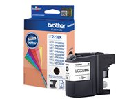 Brother LC223BK - Noir - original - cartouche d'encre - pour Brother DCP-J4120, J562, MFC-J4625, J480, J5320, J680, J880; Business Smart MFC-J4420 LC223BK