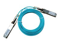 HPE Active Optical Cable - Câble réseau - QSFP28 pour QSFP28 - 7 m - fibre optique - actif - pour FlexFabric 12900, 12900E 36, 12902, 5930, 5930 2QSFP+, 5930 2-slot, 5930 32, 5930 4-slot JL276A