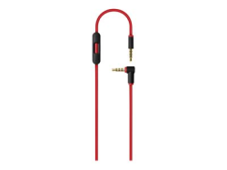 Beats Remote Talk - Câble pour casque - mini-téléphone 3,5 mm 4 pôles (M) - mini-téléphone 3,5 mm 4 pôles (M) - rouge MHDV2G/A