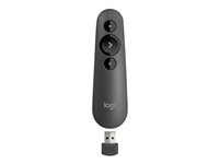 Logitech R500s - Télécommande de présentation - 3 boutons - gris intermédiaire 910-006520