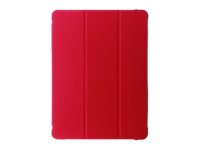 OtterBox React Series - Étui à rabat pour tablette - ultra mince - noir, rouge - pour Apple 10.9-inch iPad (10ème génération) 77-92193