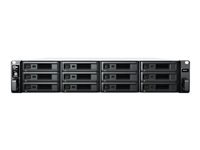 Synology RackStation RS2423+ - Serveur NAS - 12 Baies - rack-montable - SATA 6Gb/s - RAID RAID 0, 1, 5, 6, 10, JBOD - RAM 8 Go - Gigabit Ethernet / 10 Gigabit Ethernet - iSCSI support - 2U RS2423+