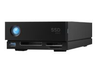 LaCie 1big Dock SSD Pro STHW2000800 - Baie de disques - 2 To - 1 Baies - SSD 2 To x 1 - USB 3.1, Thunderbolt 3 (externe) - avec Plan de service de récupération des données d'une durée de 5 ans STHW2000800