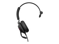 Jabra Evolve2 40 SE MS Mono - Micro-casque - sur-oreille - filaire - USB-A - isolation acoustique - Certifié pour Microsoft Teams 24189-899-999