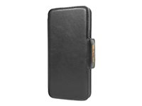 Doro Wallet case - Étui à rabat pour téléphone portable - noir - pour DORO 8080 7652