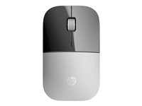 HP Z3700 - Souris - LED bleue - sans fil - 2.4 GHz - récepteur sans fil USB - argent - pour Pavilion 24, 27, 32, 510, 590, 595, TP01 X7Q44AA