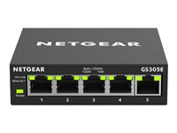 NETGEAR Plus GS305E - Commutateur - intelligent - 5 x 10/100/1000 GS305E-100PES