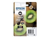 Epson 202XL - 7.9 ml - XL - photo noire - original - emballage coque avec alarme radioélectrique/ acoustique - cartouche d'encre - pour Expression Premium XP-6000, XP-6005 C13T02H14020