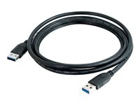 C2G - Câble USB - USB type A (M) pour USB type A (M) - USB 3.0 - 2 m - noir 81678