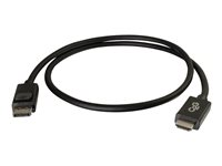 C2G 15ft DisplayPort to HDMI Cable - DP to HDMI Adapter Cable - M/M - Câble adaptateur - DisplayPort mâle pour HDMI mâle - 4.57 m - noir - support 1080p 54324