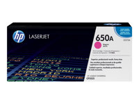 HP 650A - Magenta - original - LaserJet - cartouche de toner (CE273A) - pour Color LaserJet Enterprise CP5520, CP5525, M750 CE273A