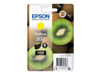 Epson 202 - 4.1 ml - jaune - original - cartouche d'encre - pour Expression Premium XP-6000, XP-6005, XP-6100, XP-6105 C13T02F44010