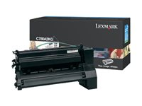 Lexmark - Noir - original - cartouche de toner LCCP - pour Lexmark C780dn, C780dtn, C780n, C782dn, C782dtn, C782n, X782e C780A2KG