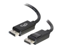 C2G 10ft Ultra High Definition DisplayPort Cable with Latches - 8K DisplayPort Cable - M/M - Câble DisplayPort - DisplayPort (M) pour DisplayPort (M) - 3.05 m - verrouillé - noir 54402