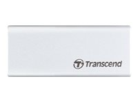 Transcend ESD260C - SSD - 250 Go - externe (portable) - USB 3.1 Gen 2 - argent TS250GESD260C