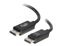 C2G 25ft Ultra High Definition DisplayPort Cable with Latches - 8K DisplayPort Cable - M/M - Câble DisplayPort - DisplayPort (M) pour DisplayPort (M) - 7.62 m - verrouillé - noir 54404