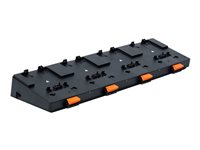 Brother 4 Slot Docking Cradle Charger - Support de chargement d'imprimante - Ethernet - connecteurs de sortie : 4 - pour RuggedJet RJ-3230BL, RJ-3250WBL PA4CR003