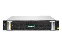 HPE Modular Smart Array 2060 10GbE iSCSI SFF Storage - Réseau de disques à semi-conducteurs - 12 To - 24 Baies (SAS-3) - SSD 960 Go x 12 - iSCSI (10 GbE), iSCSI (25 GbE) (externe) - rack-montable - 2U S2E38B