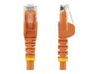 StarTech.com 3m CAT6 Ethernet Cable, 10 Gigabit Snagless RJ45 650MHz 100W PoE Patch Cord, CAT 6 10GbE UTP Network Cable w/Strain Relief, Orange, Fluke Tested/Wiring is UL Certified/TIA - Category 6 - 24AWG (N6PATC3MOR) - Cordon de raccordement - RJ-45 (M) pour RJ-45 (M) - 3 m - UTP - CAT 6 - moulé, sans crochet - orange N6PATC3MOR