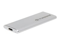 Transcend ESD260C - SSD - 1 To - externe (portable) - USB 3.1 Gen 2 - argent TS1TESD260C