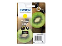 Epson 202 - 4.1 ml - jaune - original - emballage coque avec alarme radioélectrique - cartouche d'encre - pour Expression Premium XP-6000, XP-6005 C13T02F44020