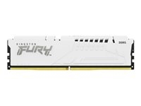 Kingston FURY Beast - DDR5 - kit - 128 Go: 4 x 32 Go - DIMM 288 broches - 5600 MHz / PC5-44800 - CL40 - 1.25 V - mémoire sans tampon - on-die ECC - blanc KF556C40BWK4-128