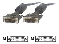 MCL Samar - Câble DVI - DVI-I (M) pour DVI-I (M) - 2 m MC372-2M